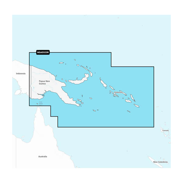 파푸아뉴기니 및 솔로몬 제도 - 해도